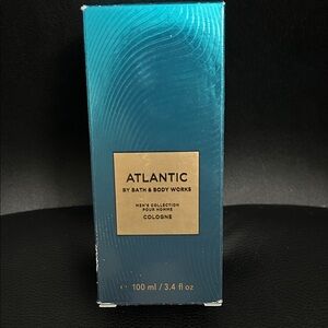 NEW 🆕 Bath & Body Works Men’s Atlantic Cologne - Teal and Gold 100 ml